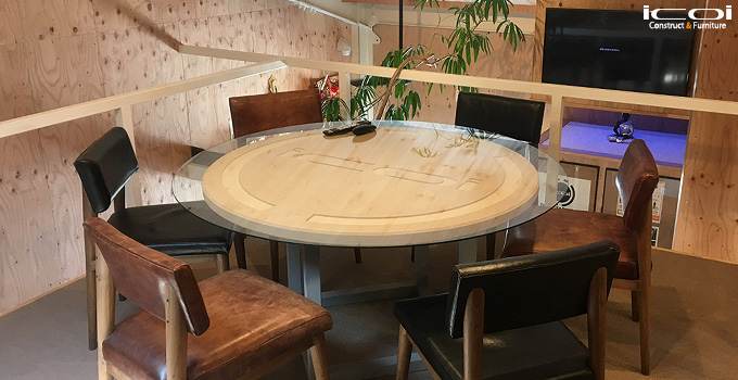 オリジナルテーブル オーダーメイド家具 icoi